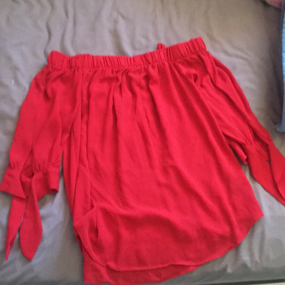 A red shirt